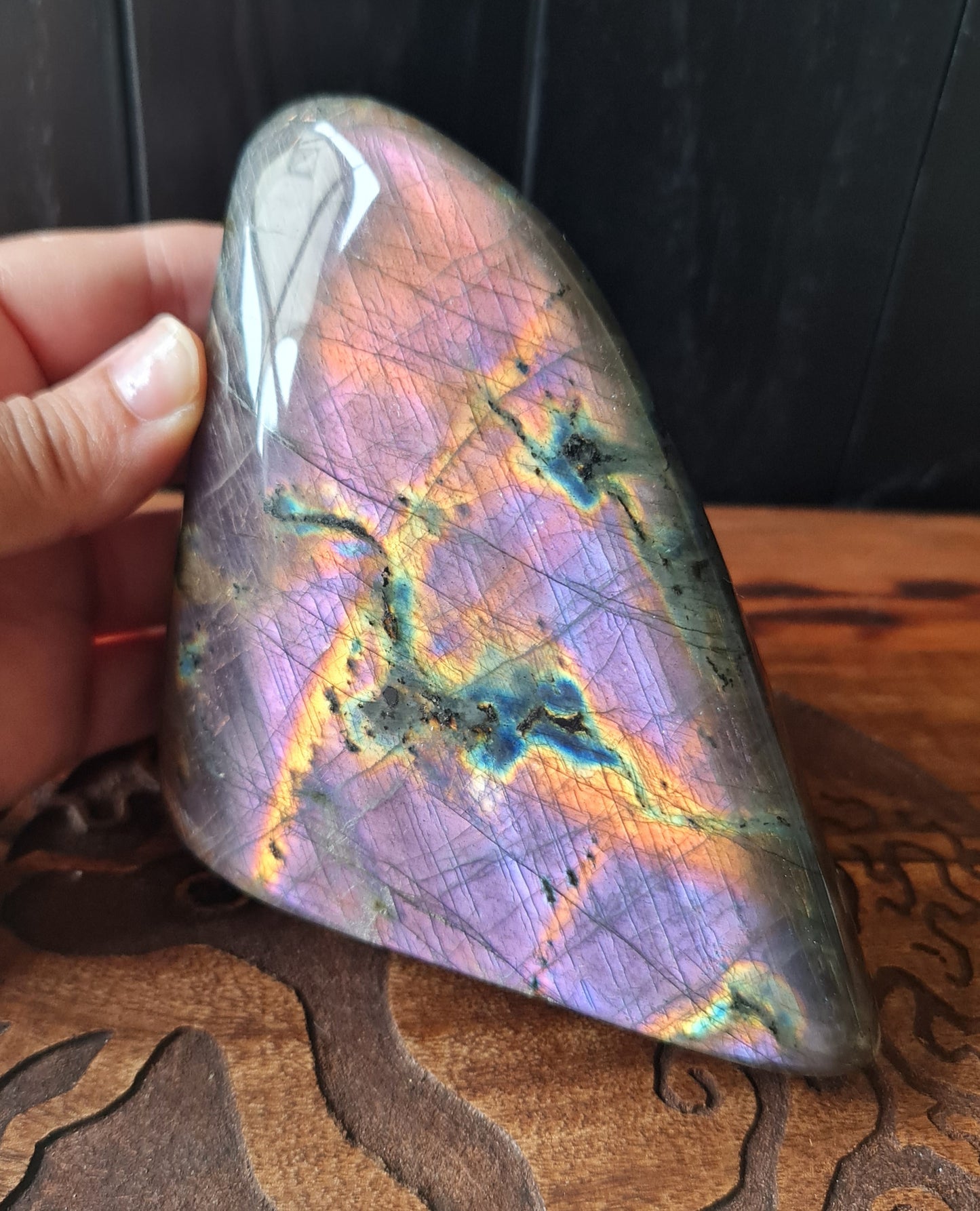 Purple Labradorite Freeform