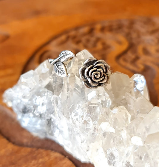 Sterling Silver Rose Ring