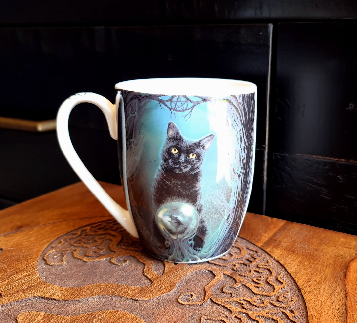 "Rise of the Witches" Black Cat Mug