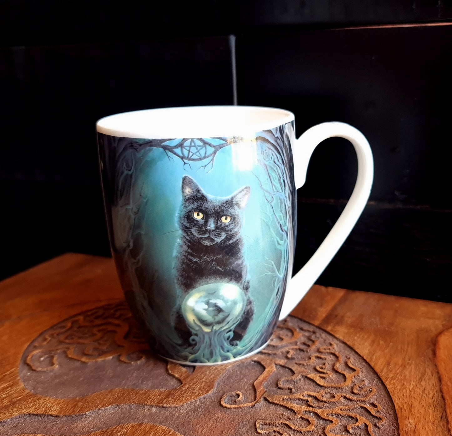 "Rise of the Witches" Black Cat Mug