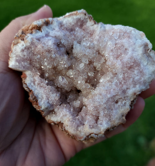 Pink Amethyst Geode