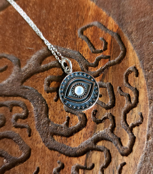 Nazar Sterling Silver Pendant