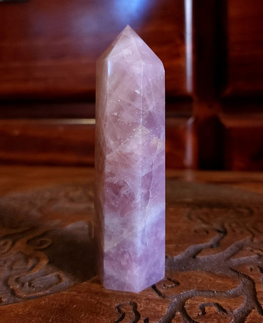 Madagascar Rose Quartz Point