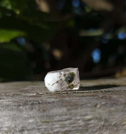 Morganite, Quartz & Epidote Specimen