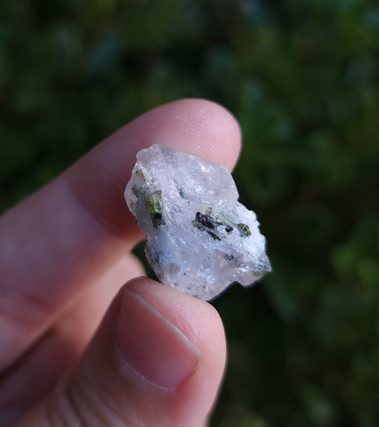 Morganite & Epidote Specimen