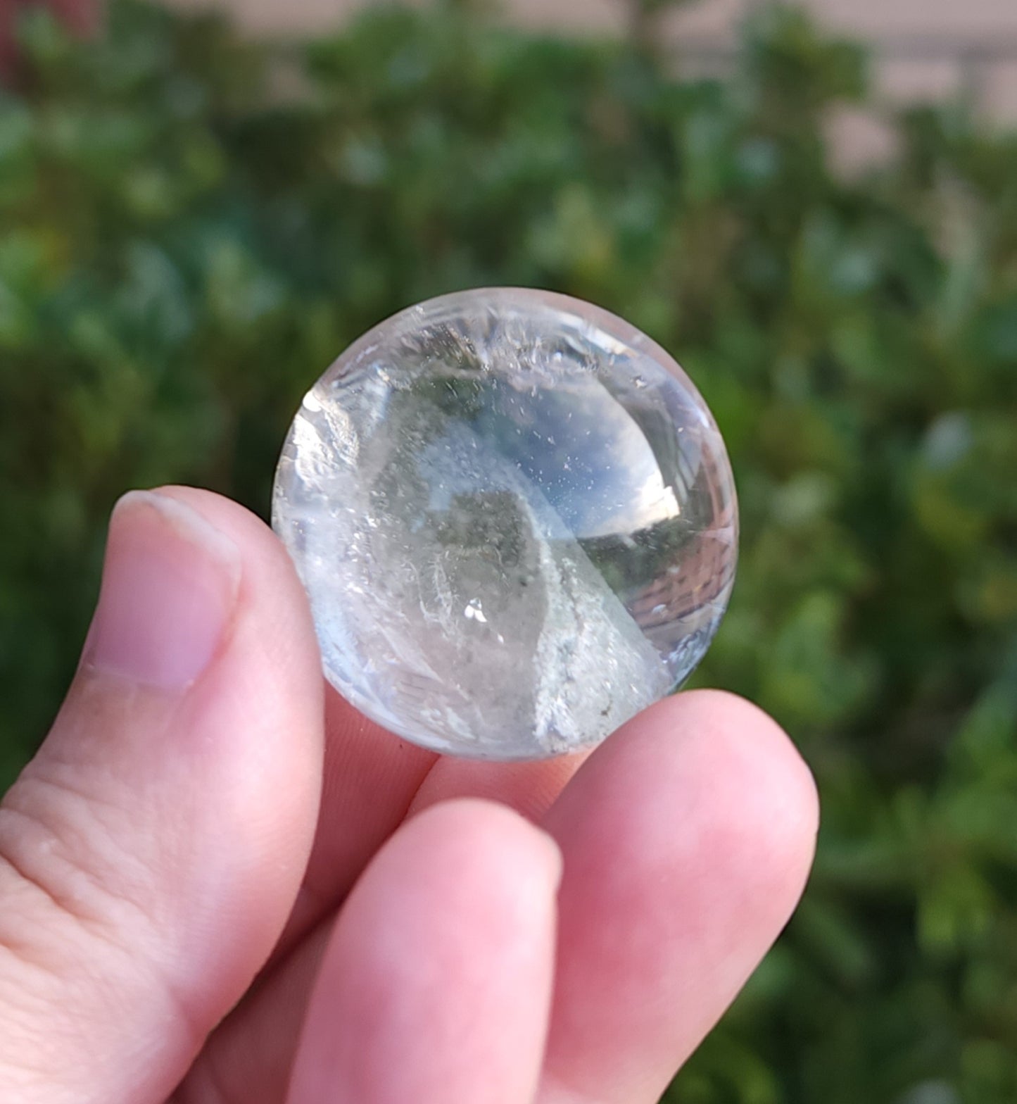 Garden Quartz Sphere with Phantoms