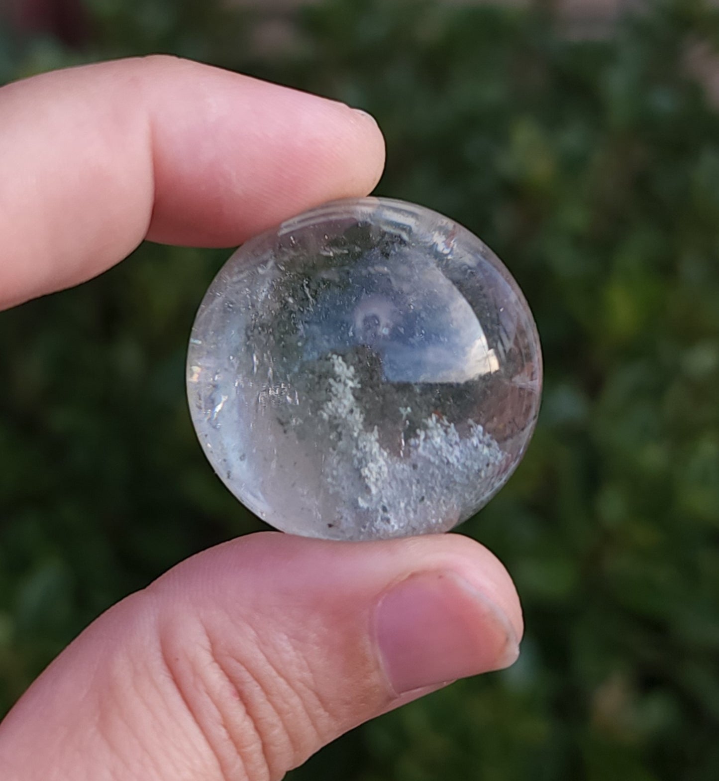 Garden Quartz Sphere with Phantoms