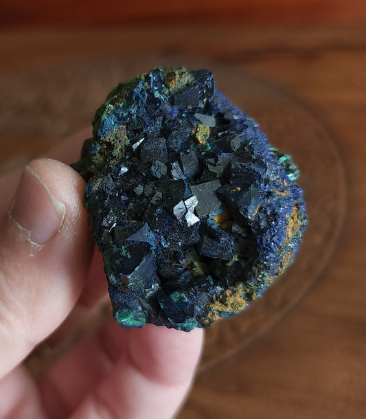 Azurite with Malachite Specimen
