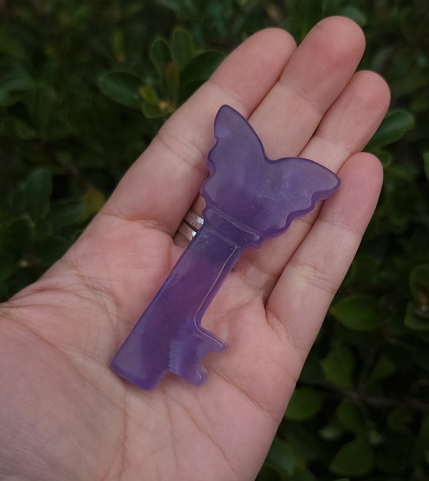 Purple Fluorite Key