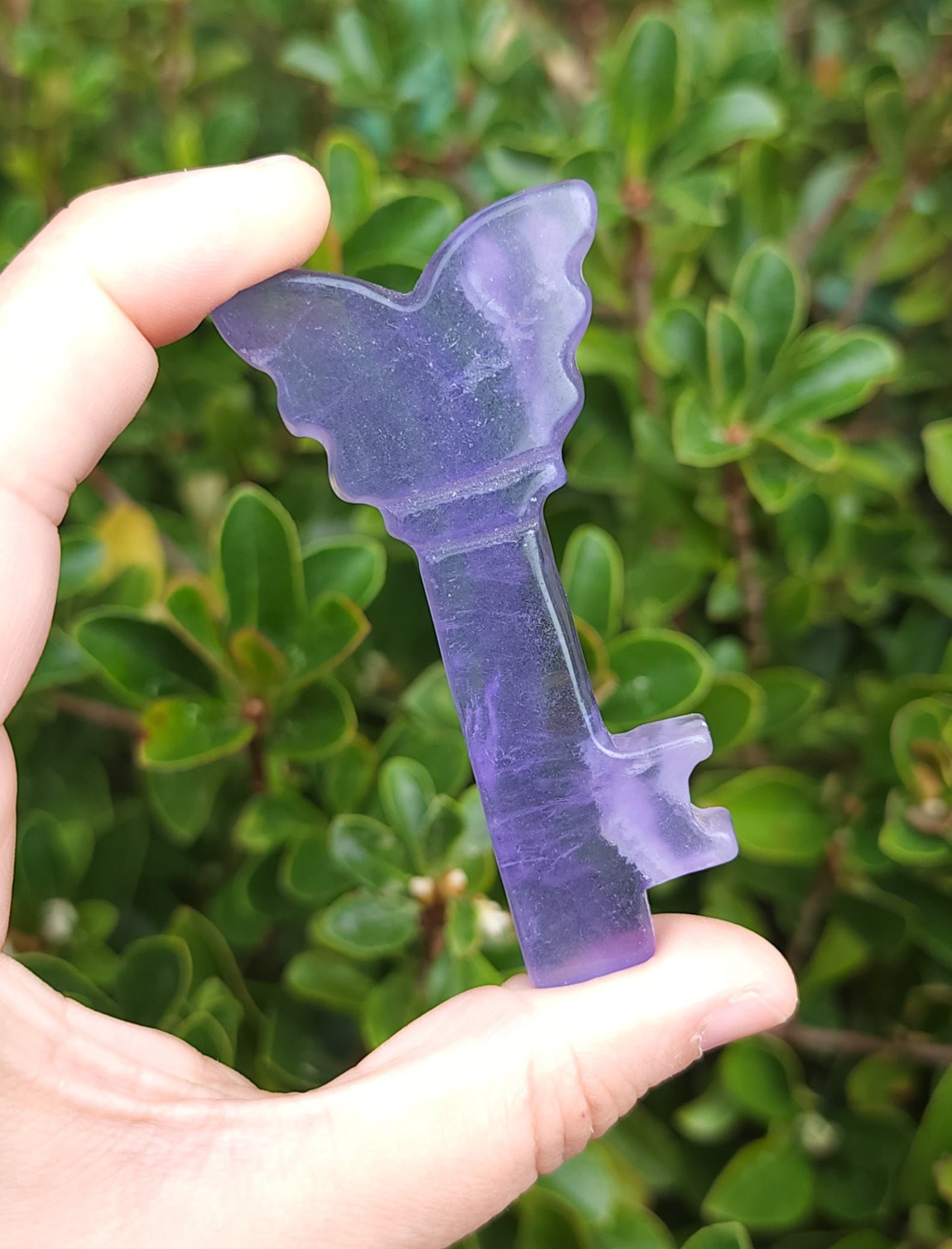 Purple Fluorite Key