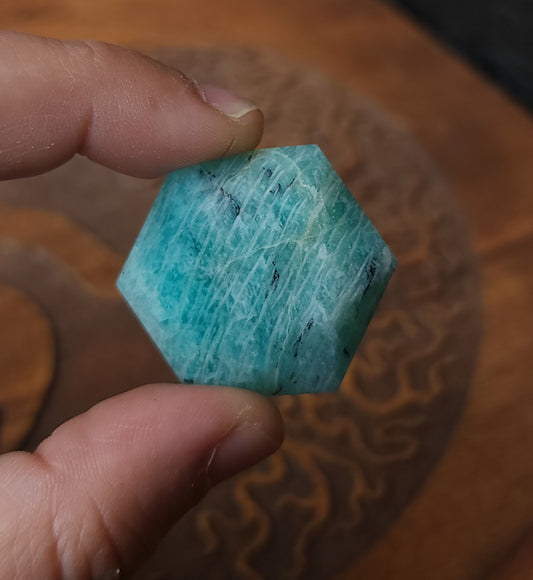 Amazonite Hexagon