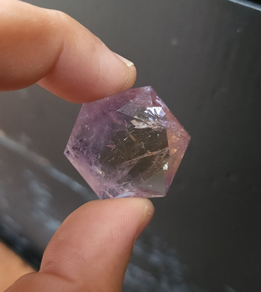 Ametrine Hexagon