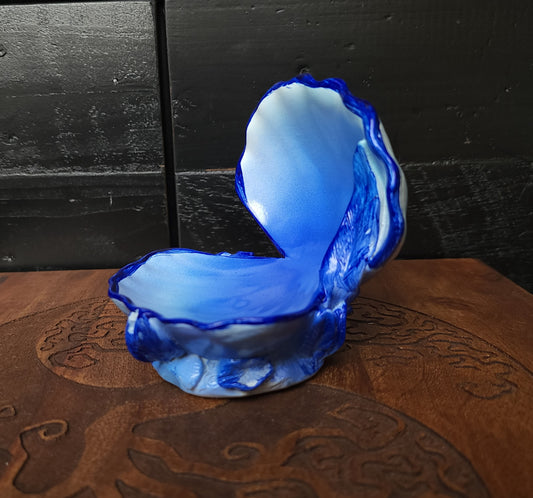 Blue Shell Sphere Stand
