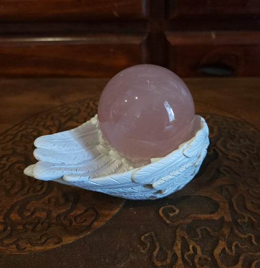 SECONDS - Angel Wing Sphere Stand/Trinket Bowl