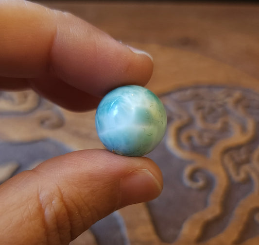 Larimar Sphere with Stand
