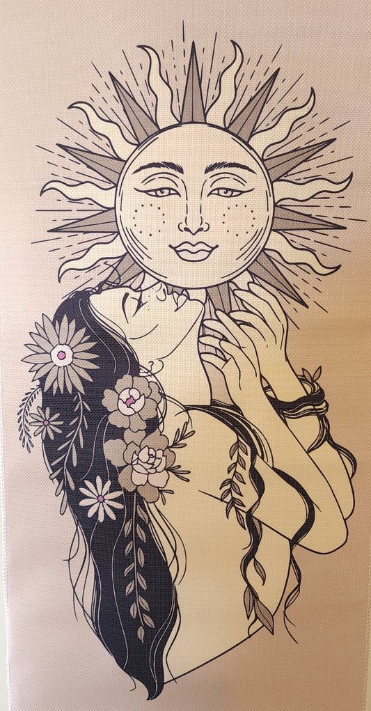 Sun Goddess Wall Hanging - Long