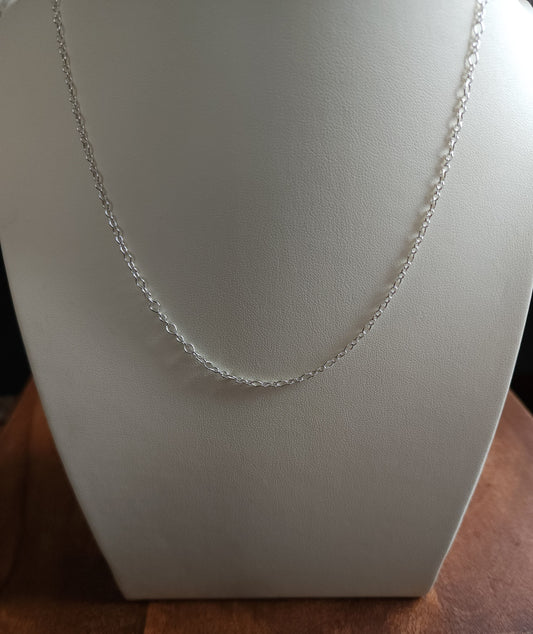 Sterling Silver 3mm Figaro Chain