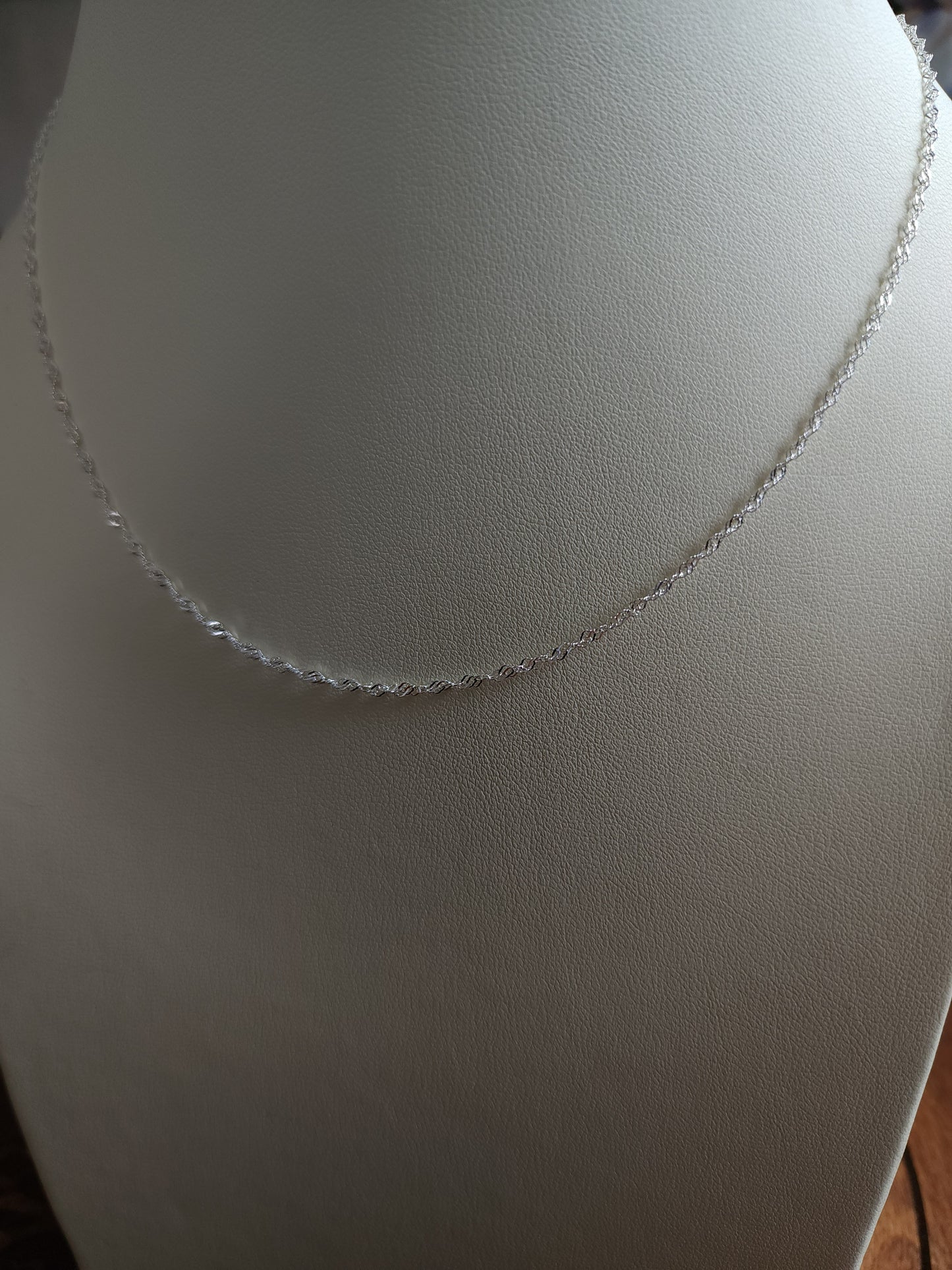 Sterling Silver 1.7mm Singapore Chain