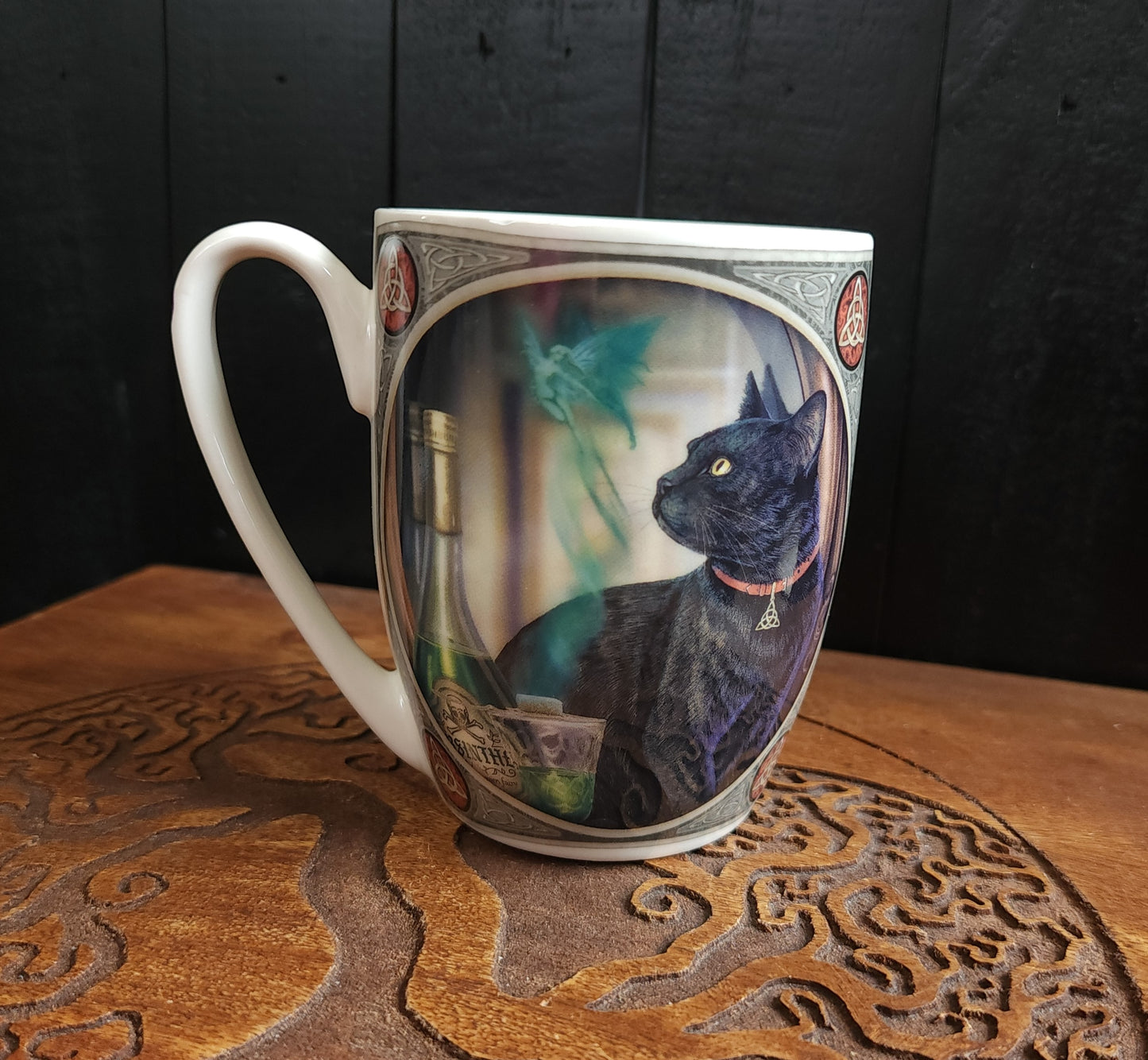 Absinthe Cat Mug