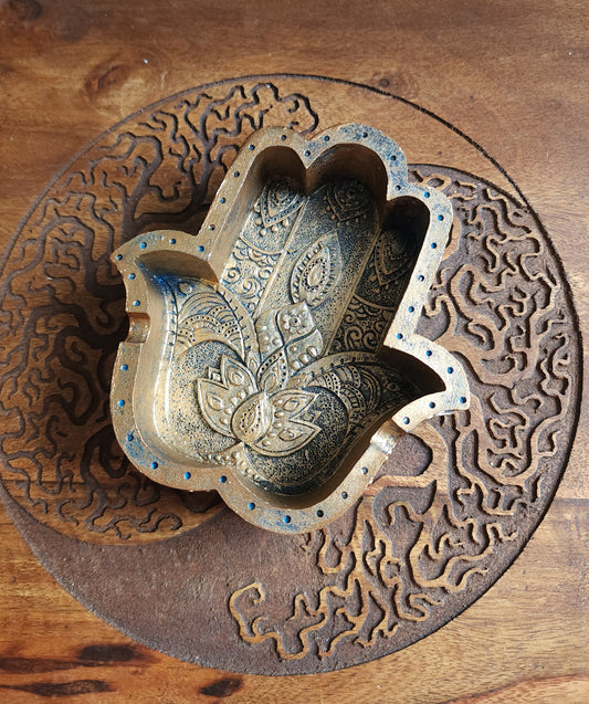 Hamsa Incense Burner/Ashtray