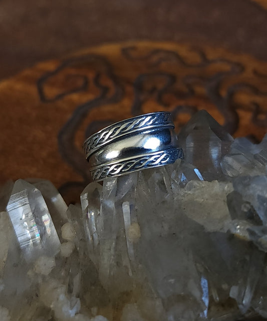 Sterling Silver Boho Toe Ring